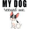 My dog saved me.