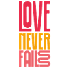 love never fails