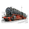 Dampflok 43 001