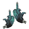 Middle Finger Zombie