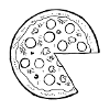 pizza - pair tshirt - find your counterpart