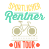 Rentner Radfahren Fahrrad