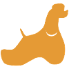 American Cocker Silhouette