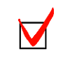 checkmark