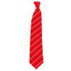 cravate rouge