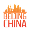 Stylized Beijing Skyline Motif