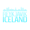 Reykjavik Icy Skyline Design