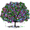 Bunter Baum