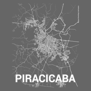 Piracicaba city map and streets