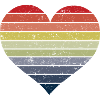 retro heart