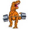 Tyrannosaurus Deadlift Sports