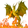 dragon fire fire