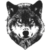 Wolf head