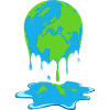 Melting earth