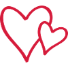 coeurs valentine amour