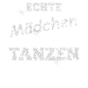 ECHTE MAeDCHEN TANZEN GLITZER WEISS