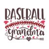 Baseball der Großmutter