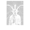Occult Baphomet Gothic Grunge Satan Devil Black