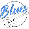 Semi-acoustic guitar blues shirt