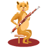 Bassoon cat Bassoon cat
