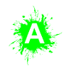 Team A Buchstabe A Anfangsbuchtabe