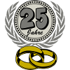 Silver Wedding Anniversary ,25 Years , Marriage ,Wedding Anniversary,(25)