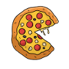 Pizza valentine couple t-shirt