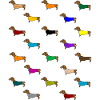 Dachshund pattern