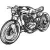 Conception de motard / moto / moto
