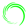 Cercle vert vert