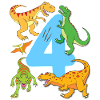 Dinosaurs 4 years boys