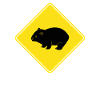 Wombat shield Australia G'Day Mate