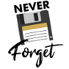 Nerd Nerds Diskette Spruch