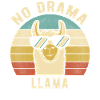 Llama Retro - No Drama LLama Funny Gift