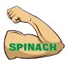 Muscles through spinach