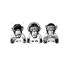 Three monkeys