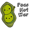 Peas not war - shirt