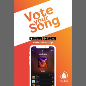 Vote your song poster