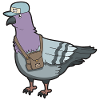 Fichier di piccione animale di piccione regalo uccello piccione