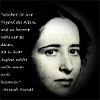 Hanna Arendt + Zitat