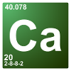 Ca - Calcium - Chemie Element 20