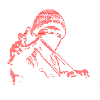 Anti-Fascist slingshot - pixel small
