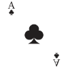 Card game cross ace