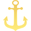 Ancre dorée