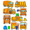 Garbage collection vehicles