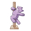 Funny pole dance cat