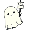 The cute ghost so sweet