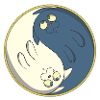 Cats ying yang