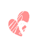 Two hearts - symbol of love