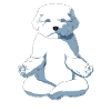 Yoga Maltese Dog